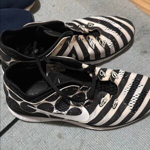 Nike Black and White Sneakers